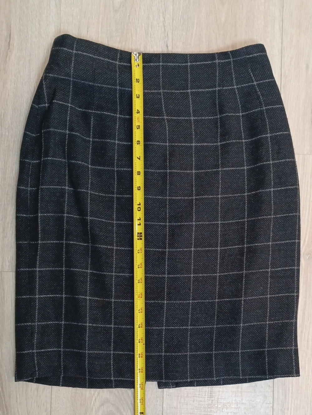 Size 10 CASUAL CORNER double breasted plaid skirt suit. Business Office Vintage